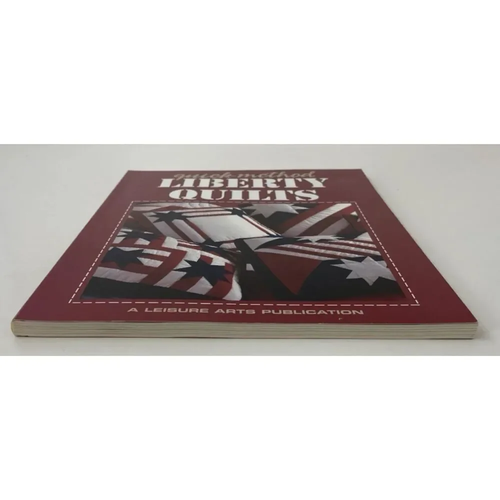 Quick-Method Liberty Quilts Book By Leisure Arts 1996 Paperback (VTG)